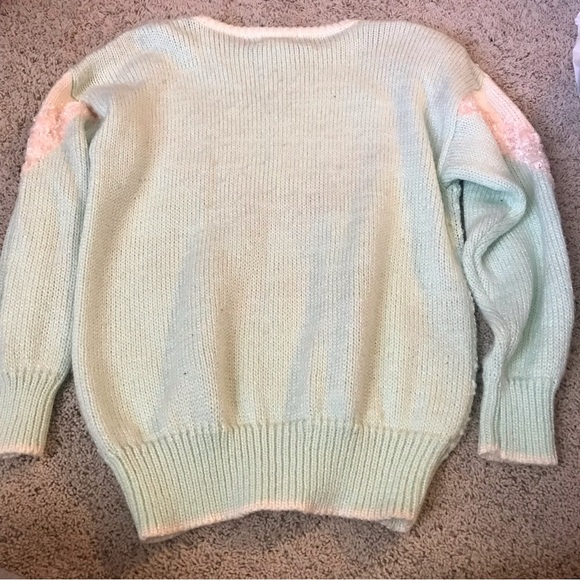 Vintage Jocelyn Smith pastel sweater size medium - Picture 3 of 6